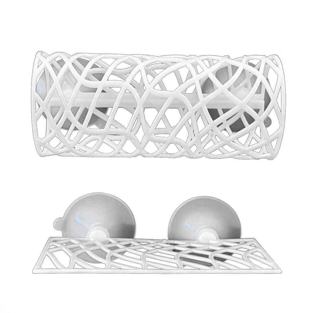 Acrylic Betta Fish Tube Hideouts Resting Tunnel Natural Habitat Hollowed Spawning Grounds Suction Cup Fish Resting Bed