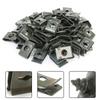 Body Bolts And U-nut Clips Fasteners Car Fenders Bumpers Phillips Head Screws Car Motorbike Guards Metal Fixing U-clips