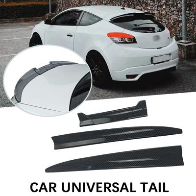 Alerón de Techo Universal para Coche Alerón Trasero Alerón de Maletero DIY Reacondicionado Alerón Ala Alerón Ala Carreras Maletero Aut Accesorios para Coche