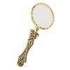 3X Retro Magnifying Glass Elderly Kids Handheld Magnifier for Reading Book Inspection Coins Insect