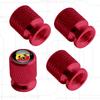 4Pcs Car Tire Valve Scorpion Emblem For Abarth 595 500 124 Spider Tipo Panda Bravo Aluminum Air Port Stem Cover Caps Dust Covers