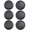 ATAK Compatible Fujifilm X Mount X Lens Rear Caps X Body Caps Total of 6 with Fujifilm X Caps/X (3 Pieces) & (3 Pieces) (Compatible Mount)