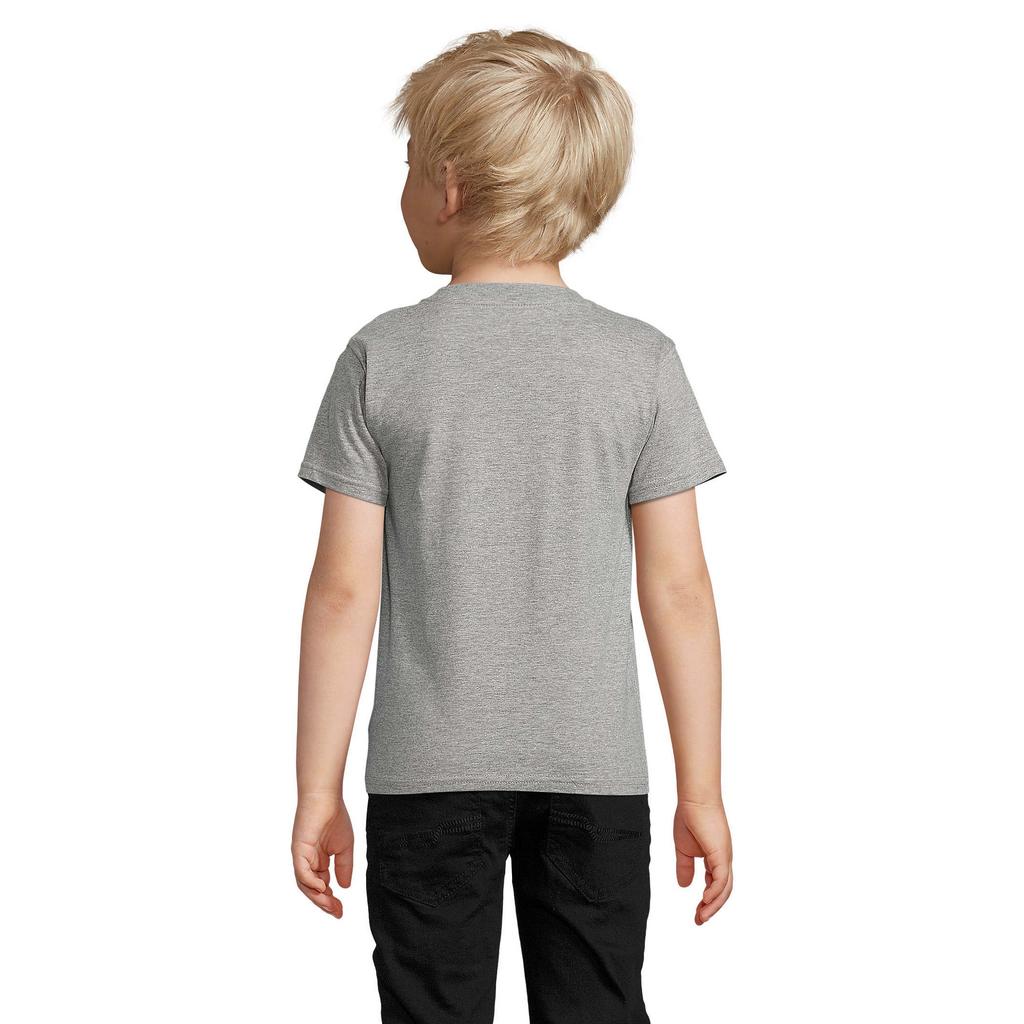 Childrens/Kids Crusader Melange T-Shirt