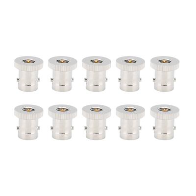 10 Pcs BNC Female To SMA Male Connector Adapter for  Radio Coaxial Cable Wireless Connection Devices