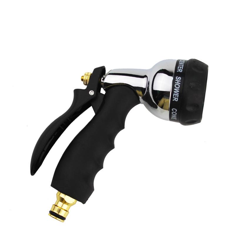 Zahradní tryska z vysokotlaké slitiny: Víceúčelová stříkací pistole na zalévání a mytí auta