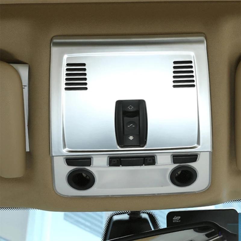 Kohlefaser ABS Auto Vorne Hinten Leselicht Rahmen Zierleiste Dekorative Abdeckung Aufkleber Für BMW 3er E90 2005-12 Autozubehör