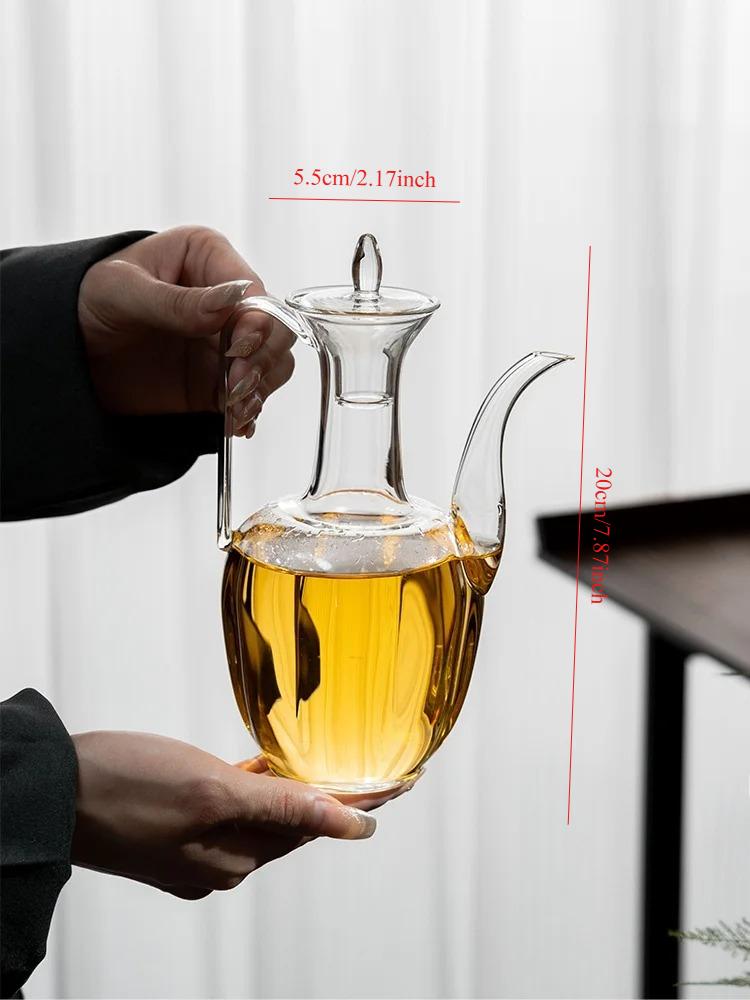 Handmade Japanese  Tea Cup for Drinking Tea Heat Resistant Glass Small Tea Cup Personal Dedied Owner Cup