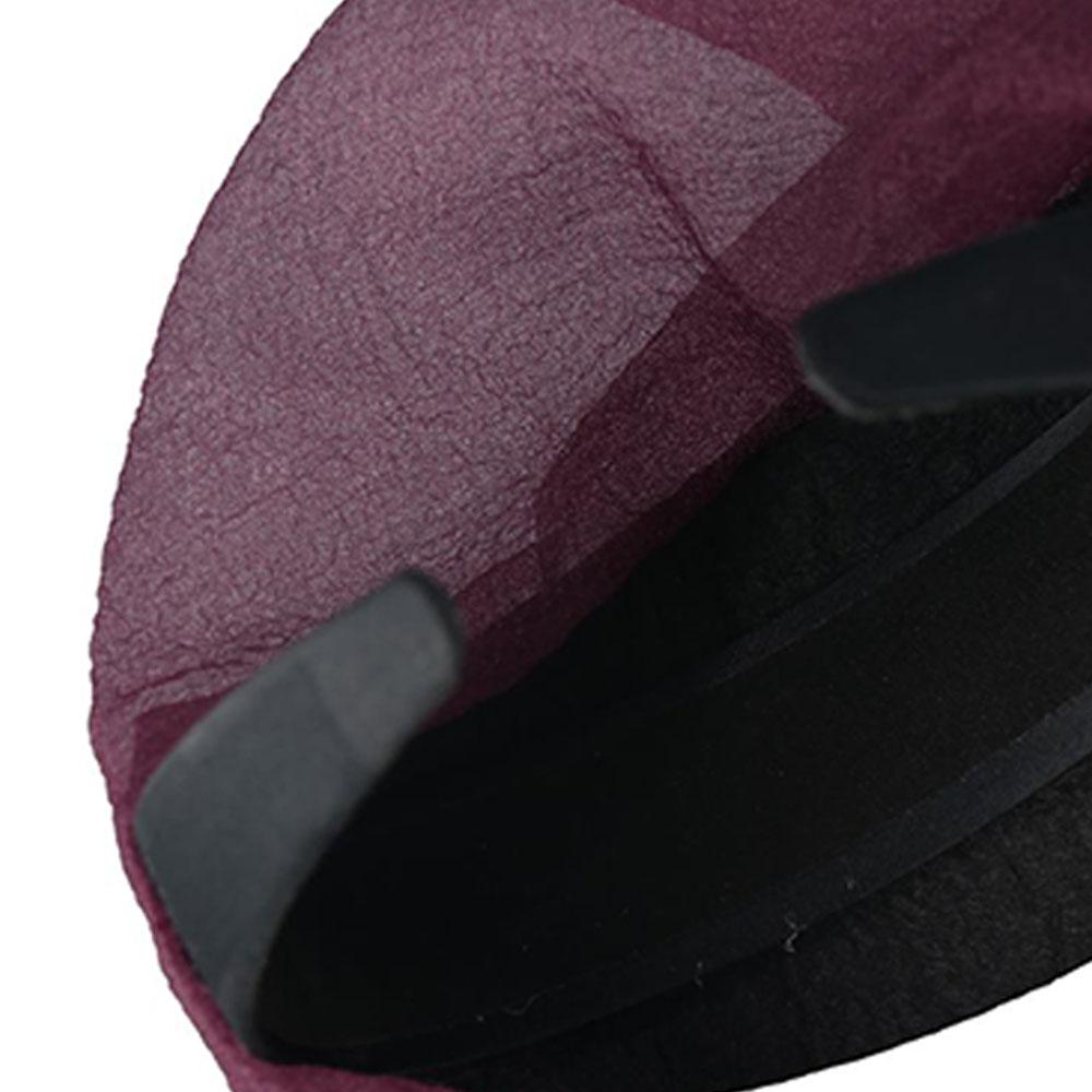 Französischer Stil Garn Halbhut Stirnband Netzmütze Form Haarband Vintage Netz Haarreif Mädchen