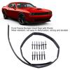 Per Dodge Per Challenger 2008-22 Fascia Anteriore Paraurti Cofano 1pz Guarnizione in Gomma 12pz Rivetto in Plastica 68051392AB Parti Guarnizione Paraurti Auto