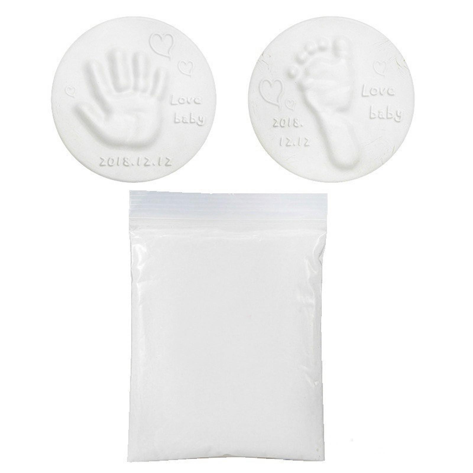 

Чернильная подушечка для рук и ног ребенка, сверхлегкая, стереоуход, сушка, мягкий детский отпечаток белый