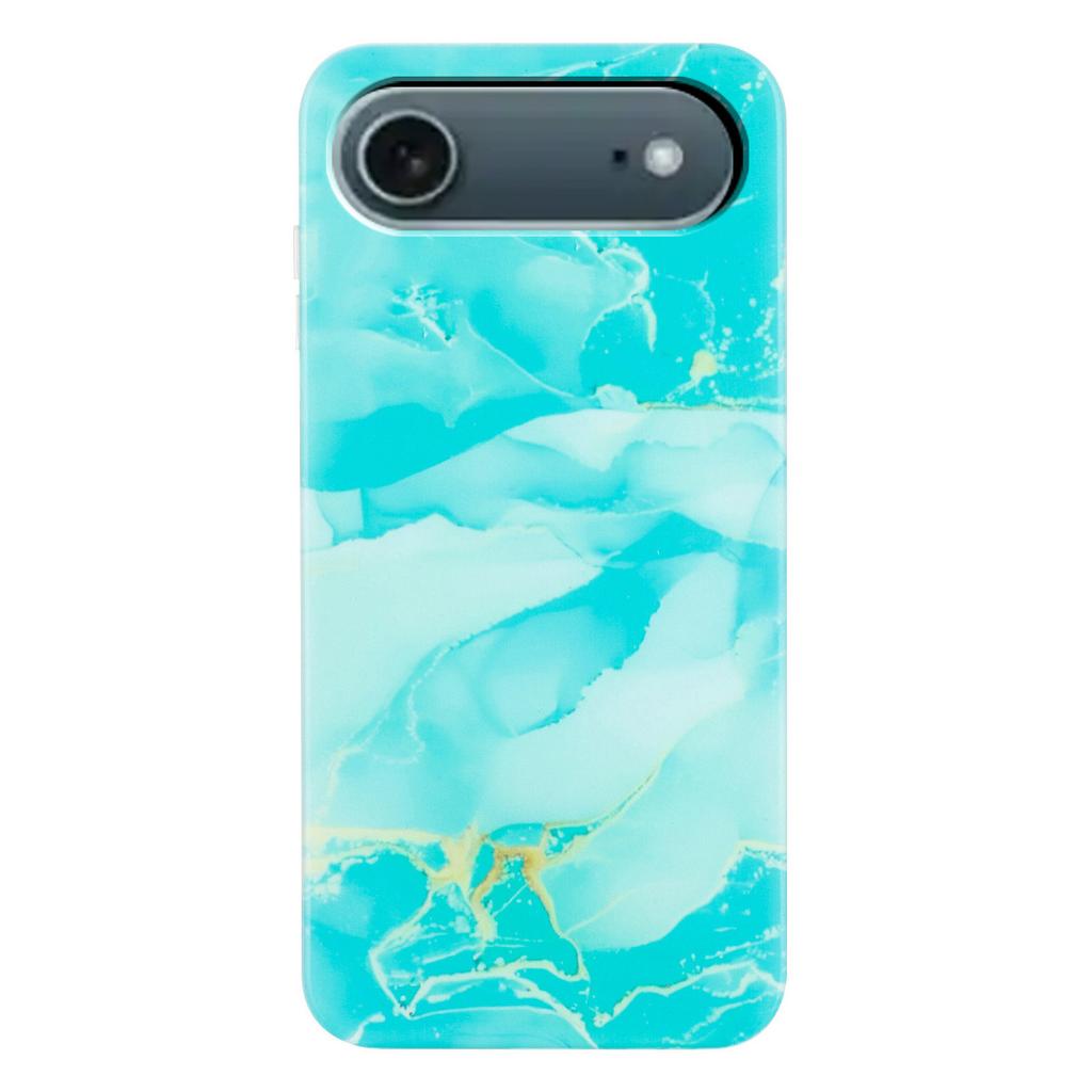For iPhone 17 Air Case Marble Pattern Painted TPU Phone Back Cover