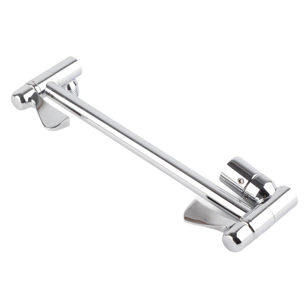 Justerbar buedesign dusjforlengelsesarm Veggfeste for dusjhode på bad