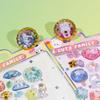 Cartoon Cute Animal Crystal Relief 3D Stickers Scrapbooking Journaling Diary Phone Case Decoration