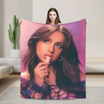 Miss Possessive Tour Tate McRae Super Soft Blanket Plush Throw Blanket Fluffy Living Room Flannel Bedspread Sofa Bed Cover