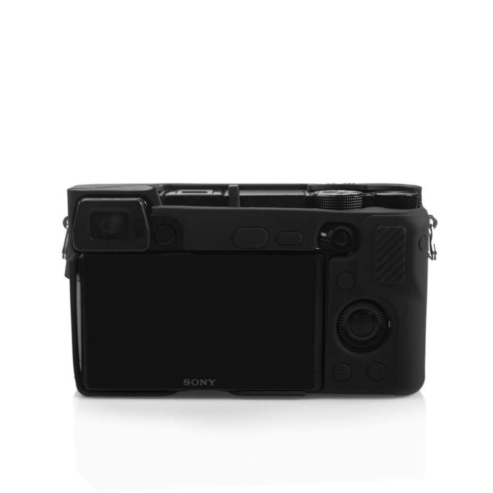 kinokoo Silicone Camera Case for Sony A6300/A6400 Digital Cameras (Black)