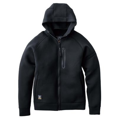 EVEN RIVER Double Knit Hoodie, Fall/Winter, Black, TR208 05 LL