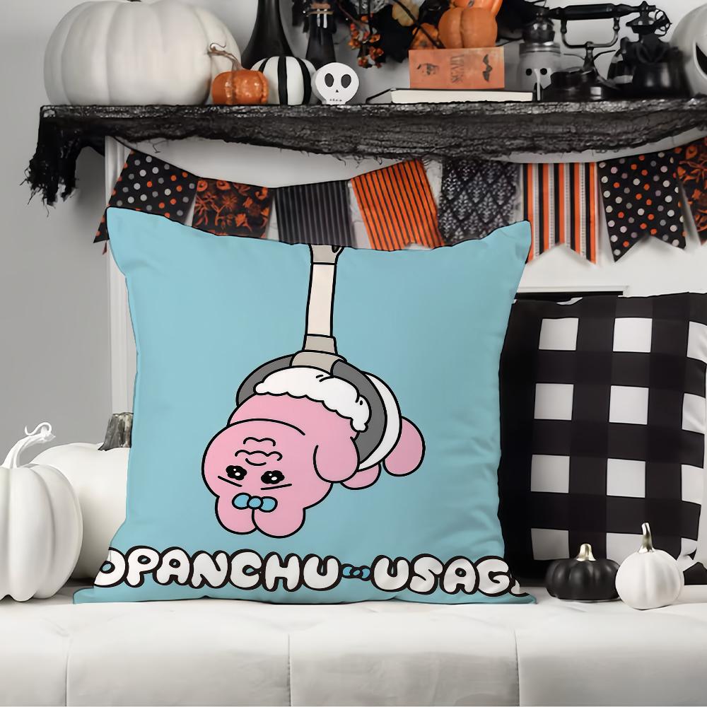 Cartoon Cute O-Opanchu U-Usagi Pillow Case Office Cushions Suitable For Sofa Car Bedroom Decorative Cushion Cover