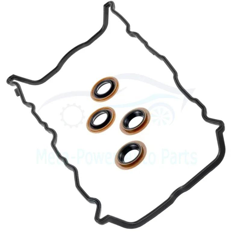 2 Sätze Motor Zylinderkopf Ventildeckel Dichtung Zündkerzen Dichtung VS50777R 13270-JG30A für 2007-2012 Nissan Altima Rogue Sentra 2.5L