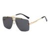 New Frameless Gradient Sunglasses Women Fashion Lightweight Sun glasses UV400