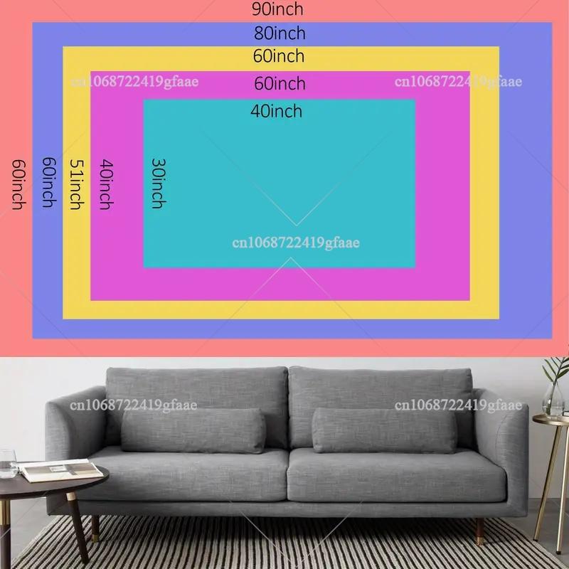 Lebensbaum Wandbehang Wandteppich Buntglas Dschungel-Wandteppiche Landschafts-Wandteppiche Schlafzimmer Dekoration Ästhetische Hintergrundtücher