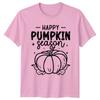 Happy Pumpkin Season TShirt Fall Autumn Halloween Gift For Him And Her