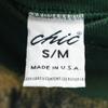 chic 90s Made in USA Old Long sleeve sweat trainer S/M green Back brushed Men's Used
