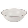 Retro Ceramic Open Rice Bowl Creative Stroking One Person Ramen Bowl Round Fruit Dessert Bowl Household Tableware