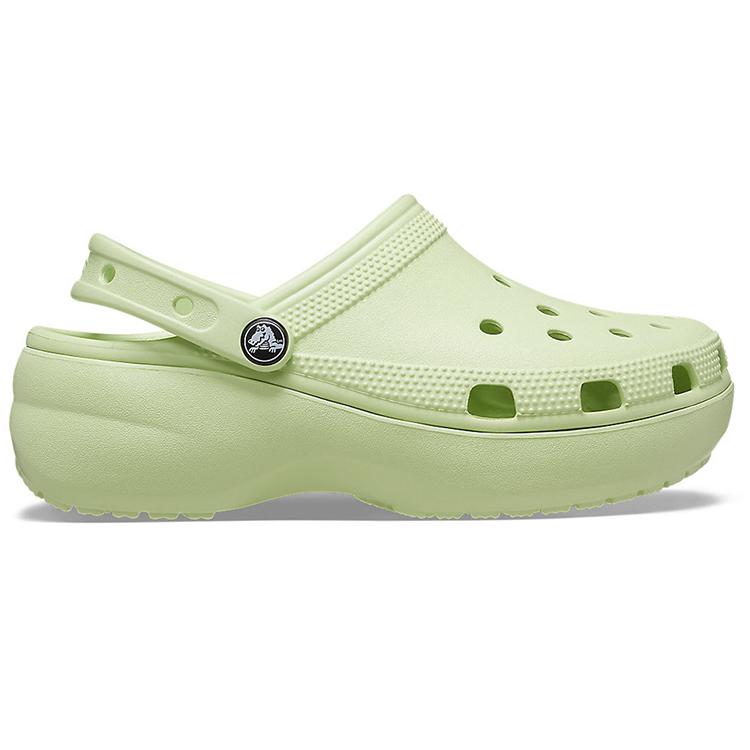 Crocs Classic Platform Clog Celery Women's 206750-335