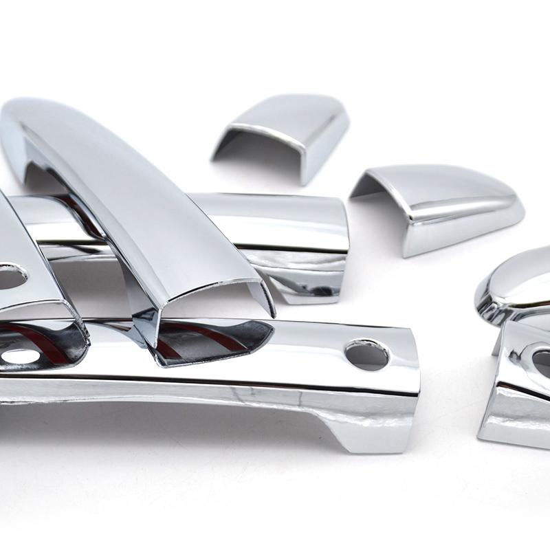 Für Mazda 2 3 6 CX-3 CX-5 CX-9 2013 2014 2015 2016 2017 2018 2019 2020 Chrom-Türgriffabdeckungsverkleidung mit Smart Key-Zubehör