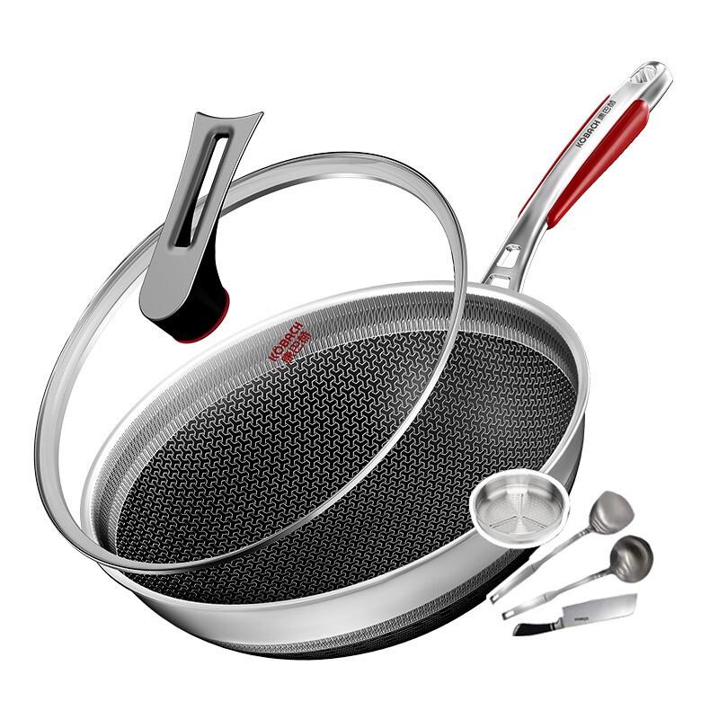 Kangbahe 6th Gen Knight Wok & 4-Piece Set