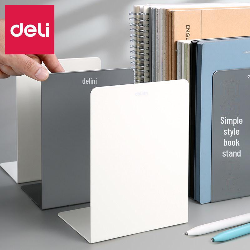 Sturdy Metal Book Stand – Simple, Stable, and Tip-Resistant for Office Storage
