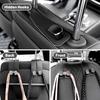 Amelity Car Seat Back Storage Hook, Car Hooks For Headrest, Car Headrest Hooks For Purses And Bags, Purse Hanger For Car (2 Pack, Black)