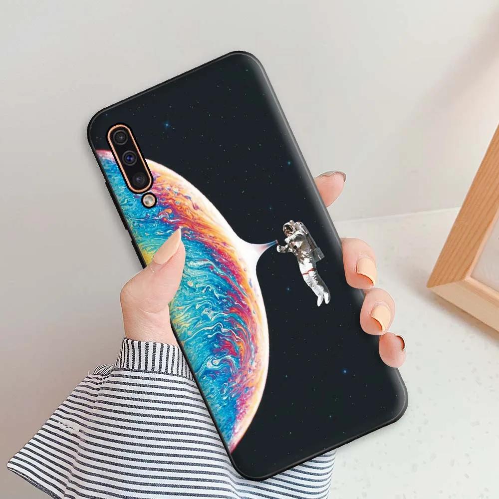 Für Samsung Galaxy A50 Hülle Für Samsung A50s A30s Handyhüllen Für Samsung A50 Blumen Silikon Weiches TPU Fundas A 50 A30 S Bumper