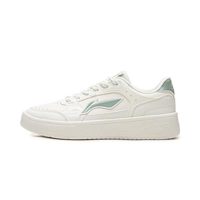 Li Ning Sycee V4 Slip Resistant Cushioning Abrasion Resistant Height Increasing Low Top Skateboard Shoes Women's AGCW082-2