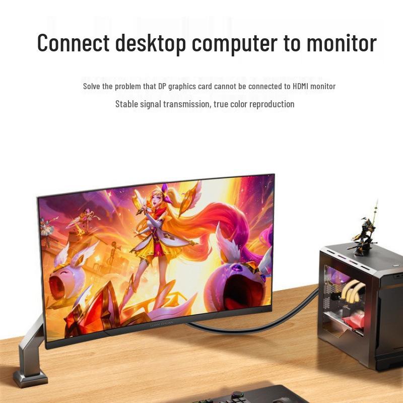 7-Core DisplayPort To HDMI 4K Adapter Cable