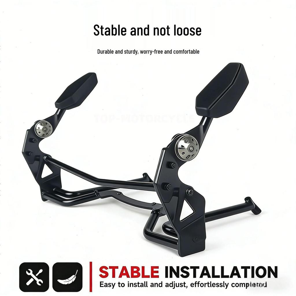 Adjustable Rear Passenger Armrest for BMW R1200RT/R1250RT (2014-2025 Models)