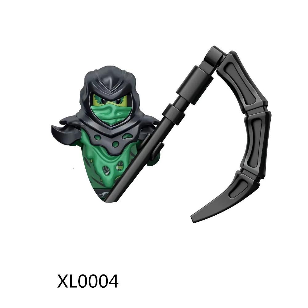 XL0001-0005 Anime Building Block Action Figures Cartoon Movie Doll Assembly Toy Puzzle Toy Kids Birthday Gifts