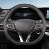 Leather Car Steering Wheel Cover for Opel Mokka X B Mokka-e Astra G H J K GTC Insignia A B Sport Tourer Vivaro A B C Accessories