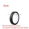 3D Carbon Fiber Car Sticker DIY Paste Protector Strip Auto Door Sill Side Mirror Anti Scratch Tape Waterproof Protect Film