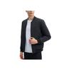 FILA White Solid Color Comfortable Soft Skin-Friendly Warm Three-In-One Down Jacket Men Jacket Black F11M443505F-BK