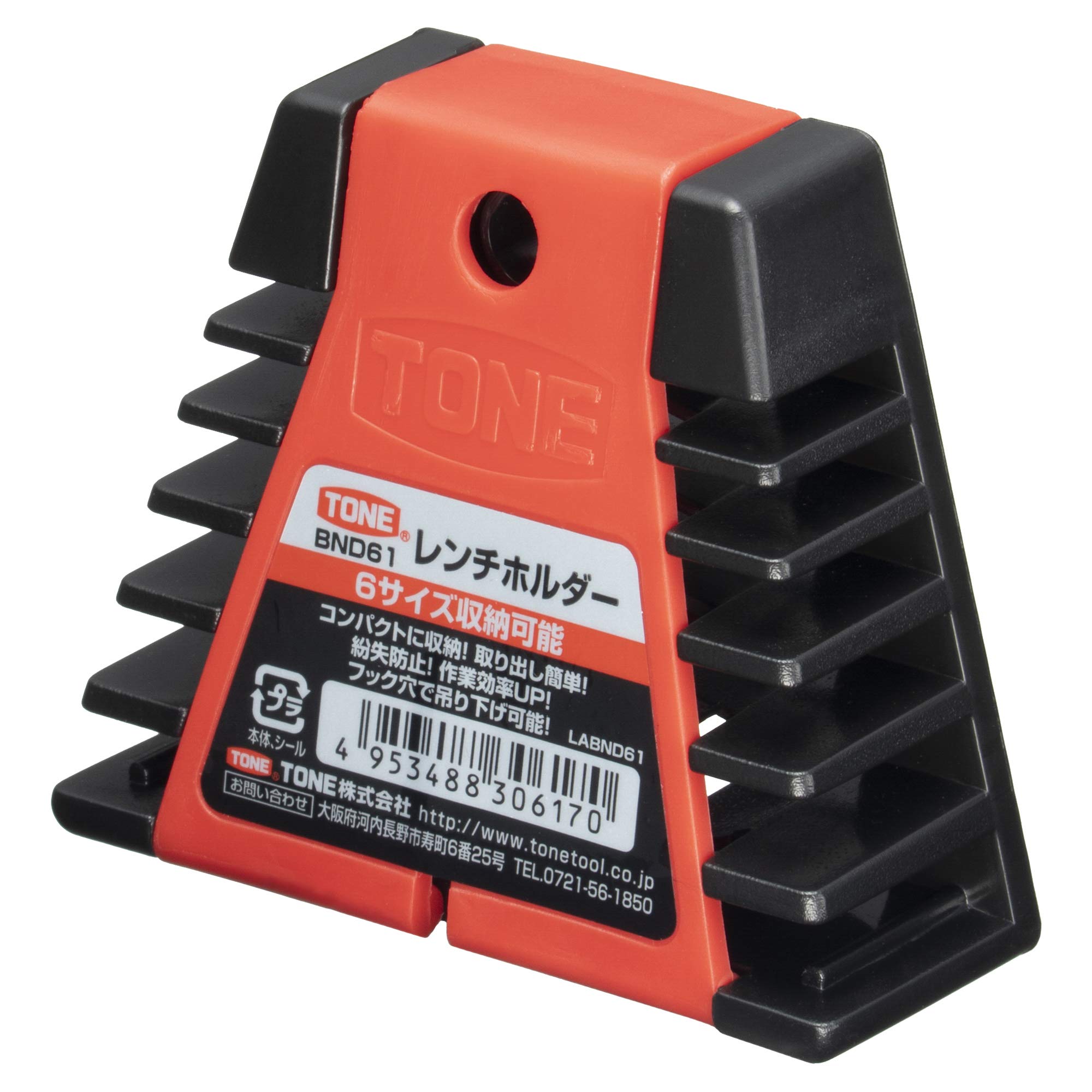 

Держатель гаечного ключа TONE BND61 красный 6 шт.