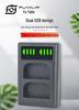 Canon DSLR Charger for LPE6/LPE6N Batteries: Compatible with 5D4, 5D3, 6D2, 6D, 7D2, 80D