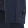 EDIFICE made in Japan suit Setup 44 Navy Men's Used