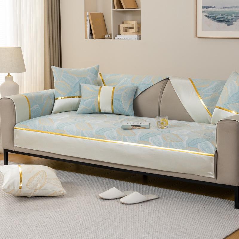 Подушка для дивана из жаккардового шелка Ice Silk — фото 4