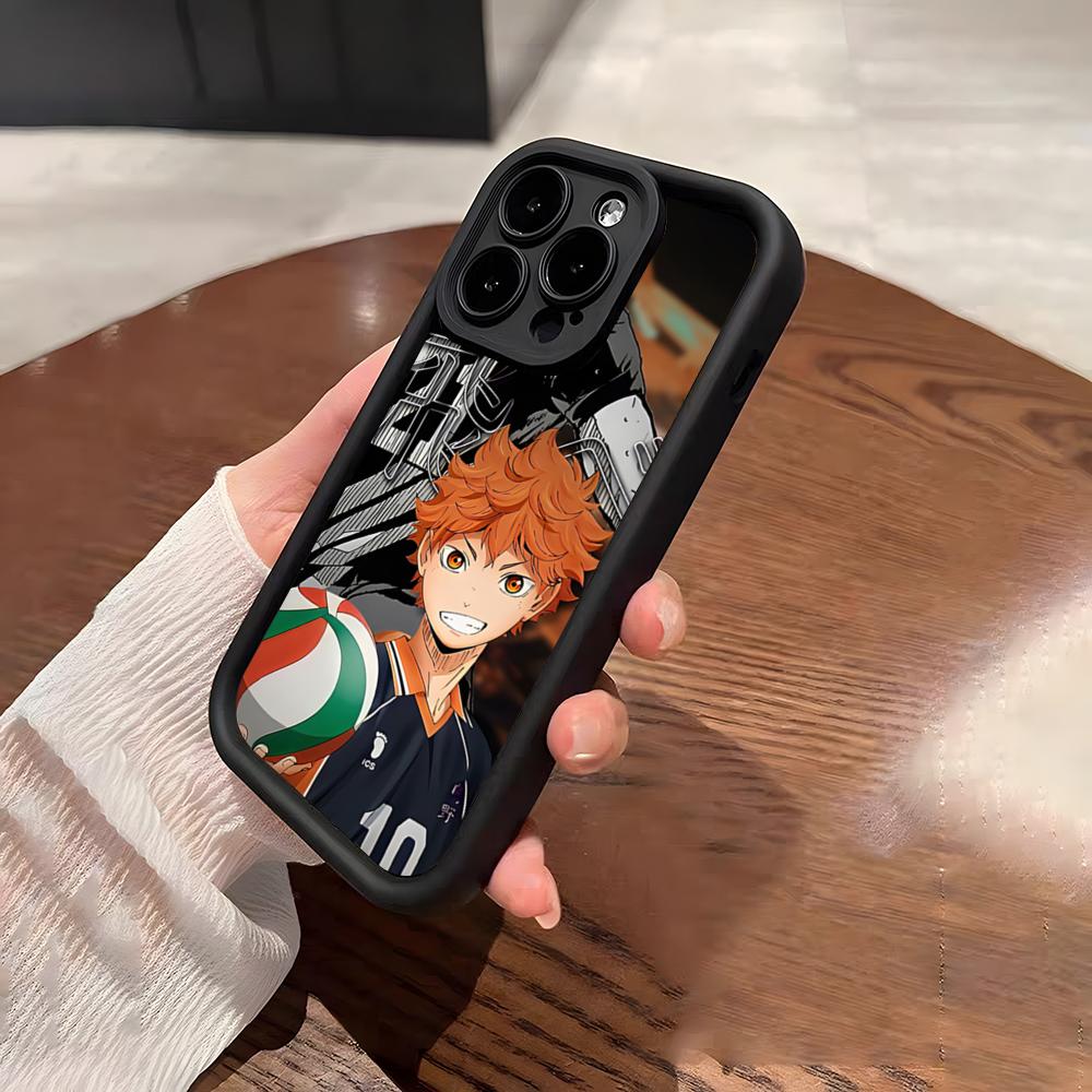 Haikyuu Hinata Shoyo Phone Case For IPhone 17 Pro Max 15 Pro 16 14 Plus 12 13 Mini 11 Pro Shockproof Soft Cover