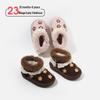 2025 Children's Winter Snow Boots - Warm Velvet, Soft Sole, Princess Style for Baby Girls