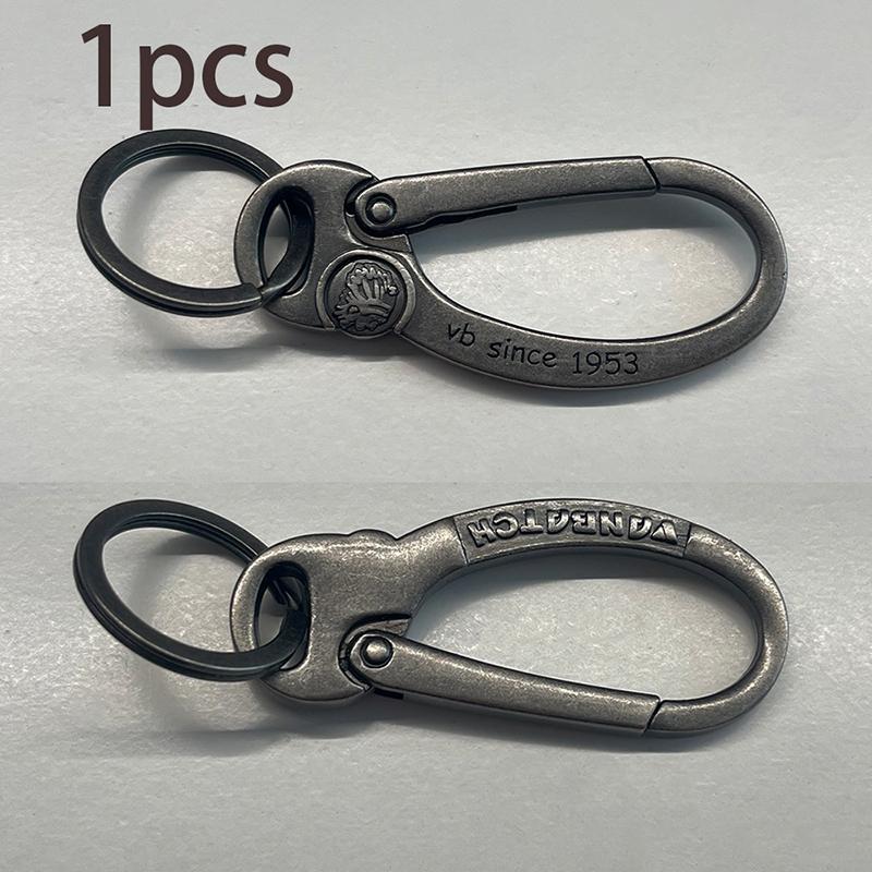 

Retro Metal Carabiner Keychain Mountaineering Car Key Ring Backpack Waist Hanging Decor