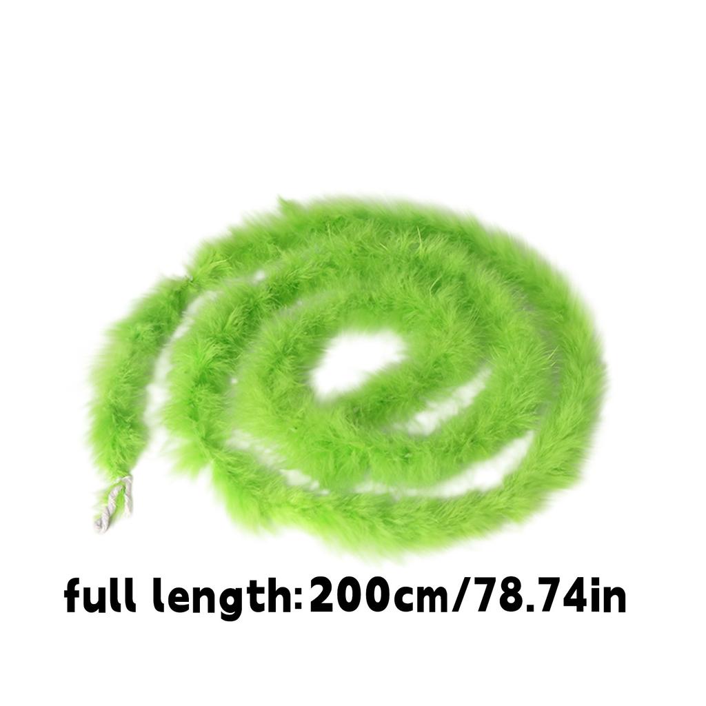 Bożonarodzeniowa Girlanda Zielona Puszysta Pasek Design Świąteczna Dekoracja Choinki Akcesoria Wielookazjonalny Zestaw