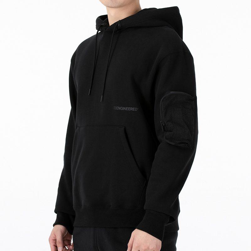 Nike Sweatshirts Men's Black Hooded Moderate Other DR6406-010