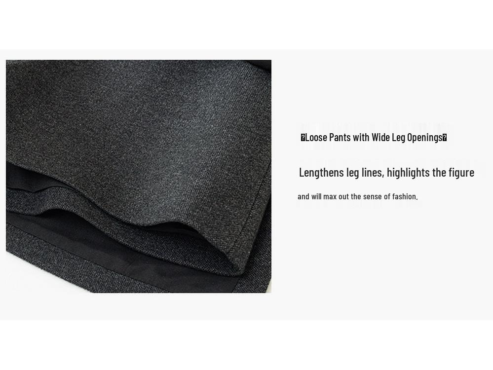 2025 Autumn/Winter High Waist Stretch Woolen Skirt Shorts for Adults